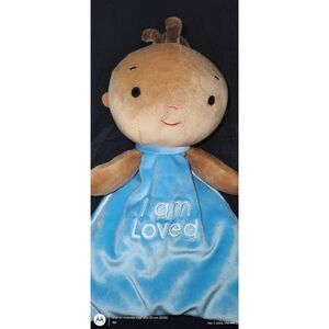Blanket Doll Lovie with Crinkle  Brown Baby Kids For Culture Positive Pals